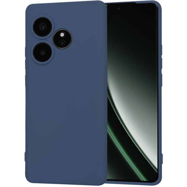 Techsuit - SoftFlex - Realme GT 6 / GT 6T - Navy Blue