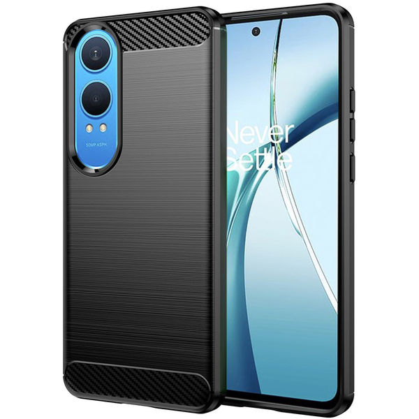 Techsuit - Carbon Silicone - OnePlus Nord CE4 Lite - Black