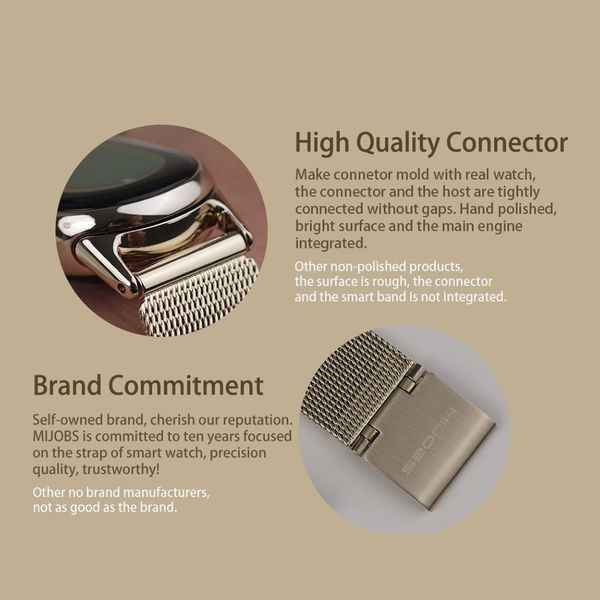 Techsuit - Watchband 15mm (W022) - Xiaomi Mi Band 8 / 8 NFC / 9 / 9 NFC - Black