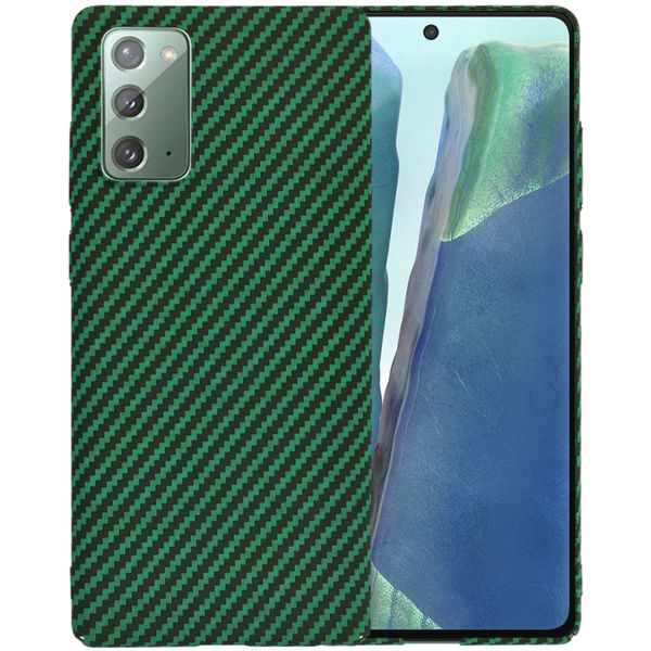 Techsuit - Carbonite FiberShell - Samsung Galaxy Note 20 4G / Note 20 5G - Green