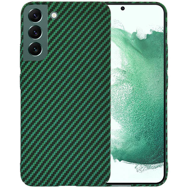 Techsuit - Carbonite FiberShell - Samsung Galaxy S22 Plus 5G - Green