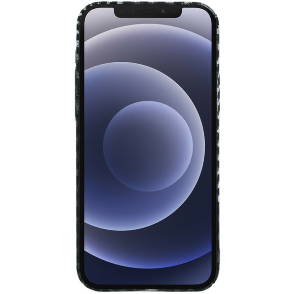 Techsuit - Carbonite FiberShell - iPhone 12 - Stealth Gray