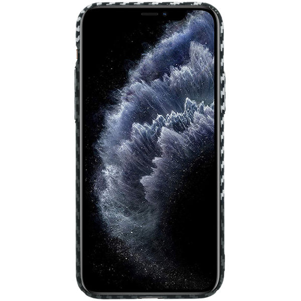 Techsuit - Carbonite FiberShell - iPhone 11 Pro - Stealth Gray