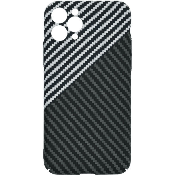 Techsuit - Carbonite FiberShell - iPhone 11 Pro - Stealth Gray