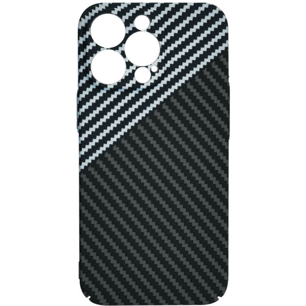 Techsuit - Carbonite FiberShell - iPhone 13 Pro - Stealth Gray