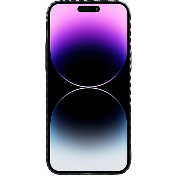 Techsuit - Carbonite FiberShell - iPhone 14 Pro Max - Stealth Gray