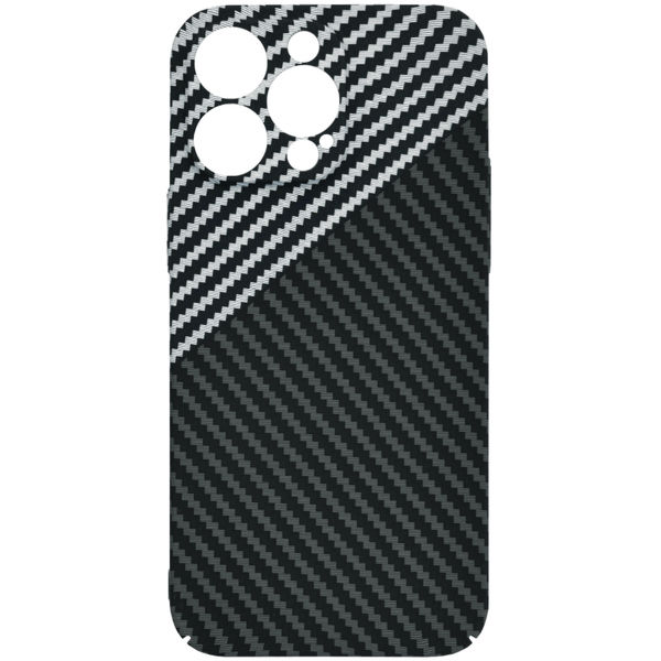 Techsuit - Carbonite FiberShell - iPhone 14 Pro Max - Stealth Gray