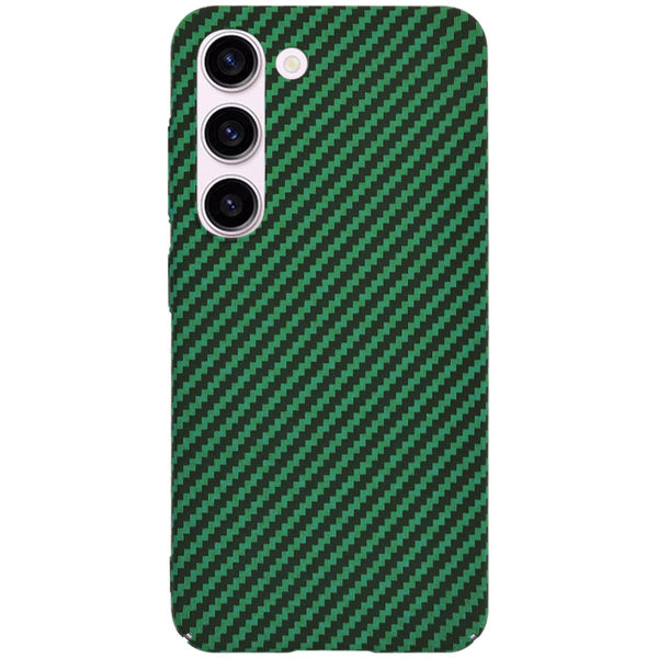 Techsuit - Carbonite FiberShell - Samsung Galaxy S23 - Green