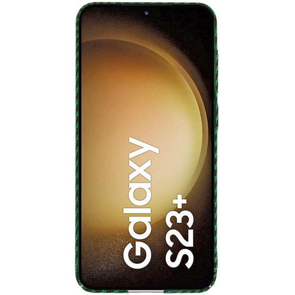 Techsuit - Carbonite FiberShell - Samsung Galaxy S23 Plus - Green