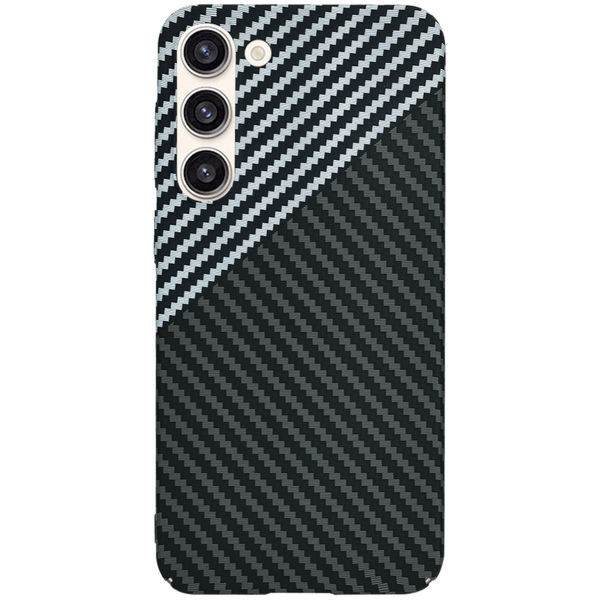 Techsuit - Carbonite FiberShell - Samsung Galaxy S23 Plus - Stealth Gray