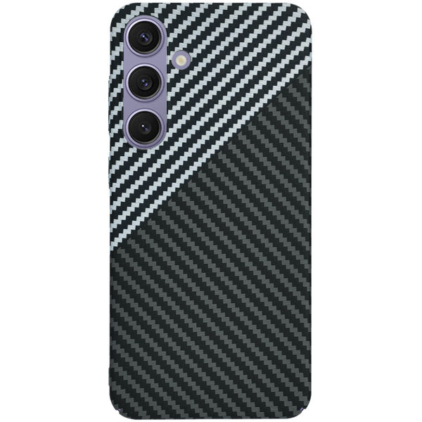 Techsuit - Carbonite FiberShell - Samsung Galaxy S24 Plus - Stealth Gray