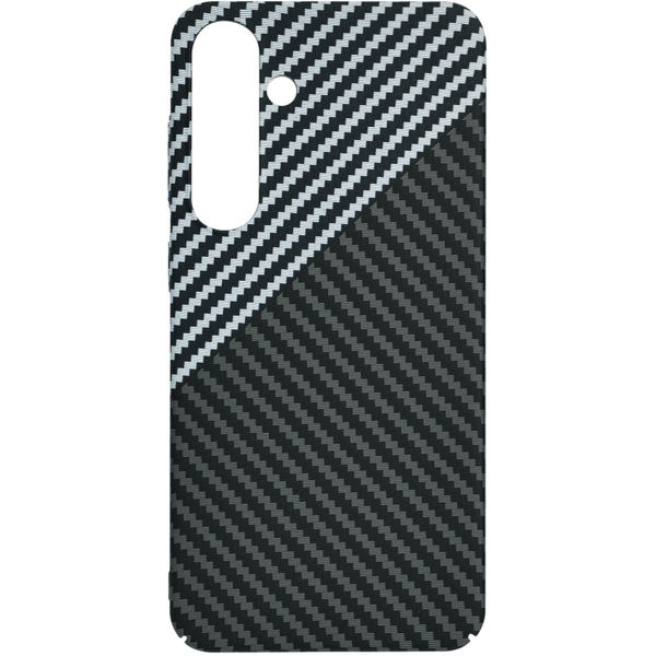 Techsuit - Carbonite FiberShell - Samsung Galaxy S24 Plus - Stealth Gray