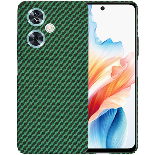 Techsuit - Carbonite FiberShell - Oppo A79 5G / OnePlus Nord N30 SE - Green