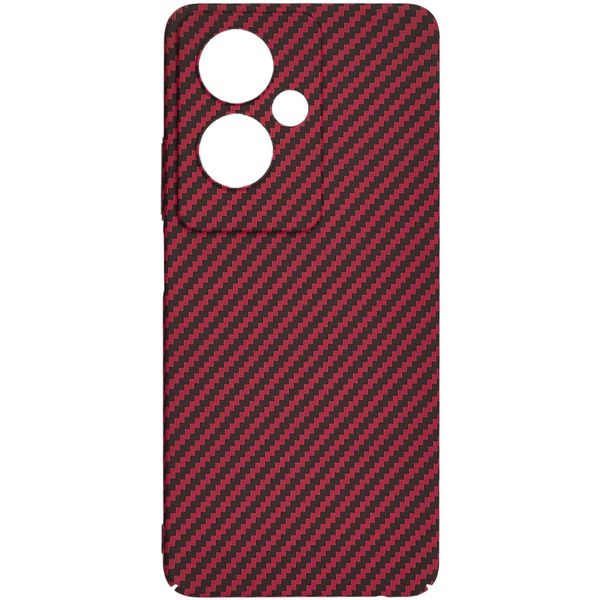 Techsuit - Carbonite FiberShell - Oppo A79 5G / OnePlus Nord N30 SE - Red