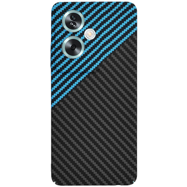 Techsuit - Carbonite FiberShell - Oppo A79 5G / OnePlus Nord N30 SE - Blue Pulse