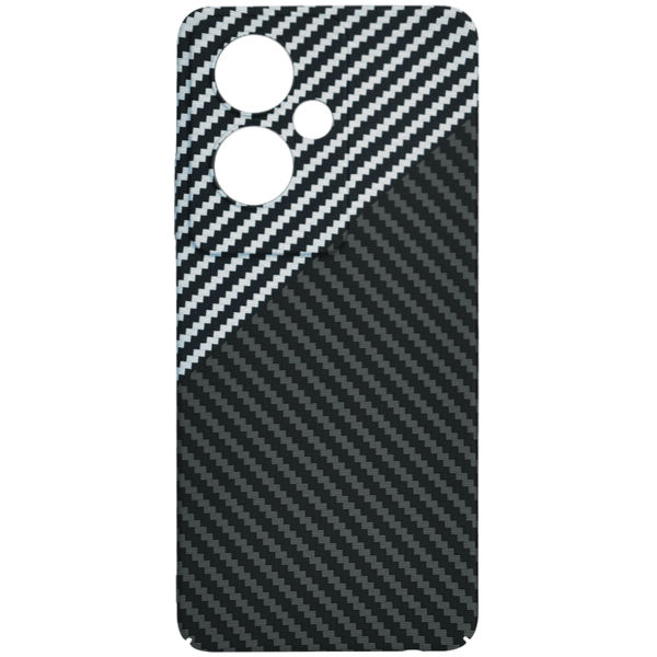Techsuit - Carbonite FiberShell - Oppo A79 5G / OnePlus Nord N30 SE - Stealth Gray