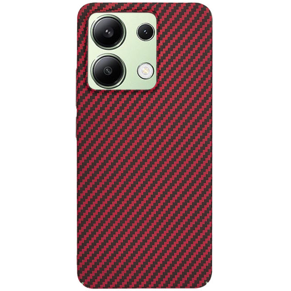 Techsuit - Carbonite FiberShell - Xiaomi Redmi Note 13 4G - Red