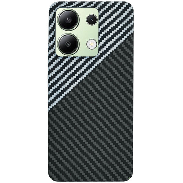 Techsuit - Carbonite FiberShell - Xiaomi Redmi Note 13 4G - Stealth Gray