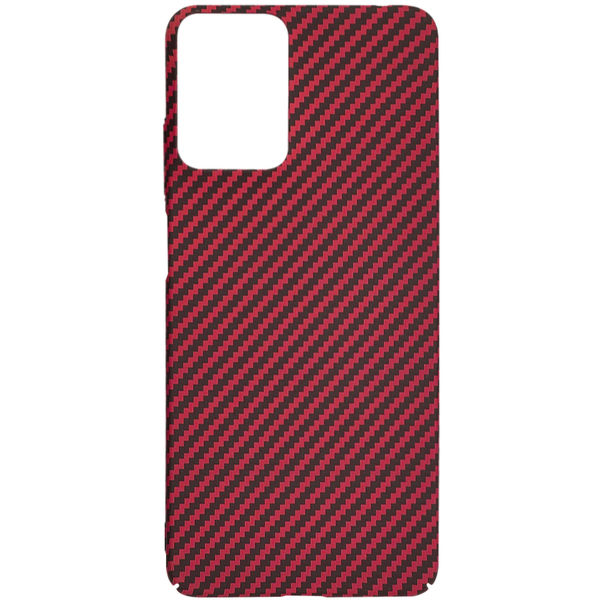 Techsuit - Carbonite FiberShell - Motorola Moto G04 / Moto G04s / Moto G24 / Moto E14 - Red