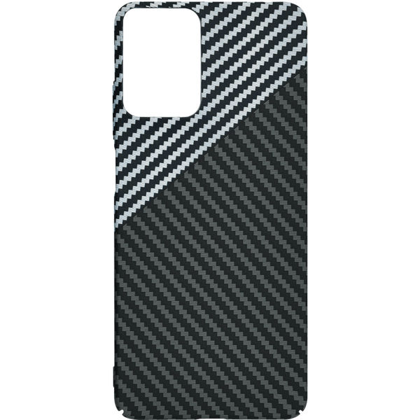 Techsuit - Carbonite FiberShell - Motorola Moto G04 / Moto G04s / Moto G24 / Moto E14 - Stealth Gray