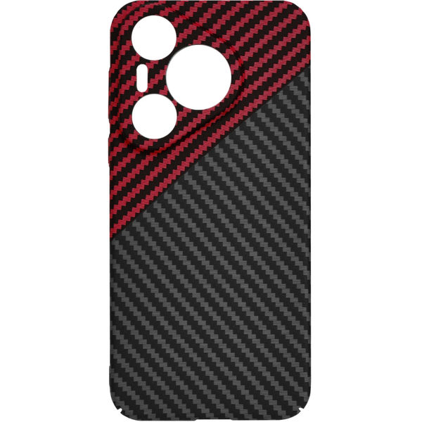 Techsuit - Carbonite FiberShell - Huawei Pura 70 - Red Vortex