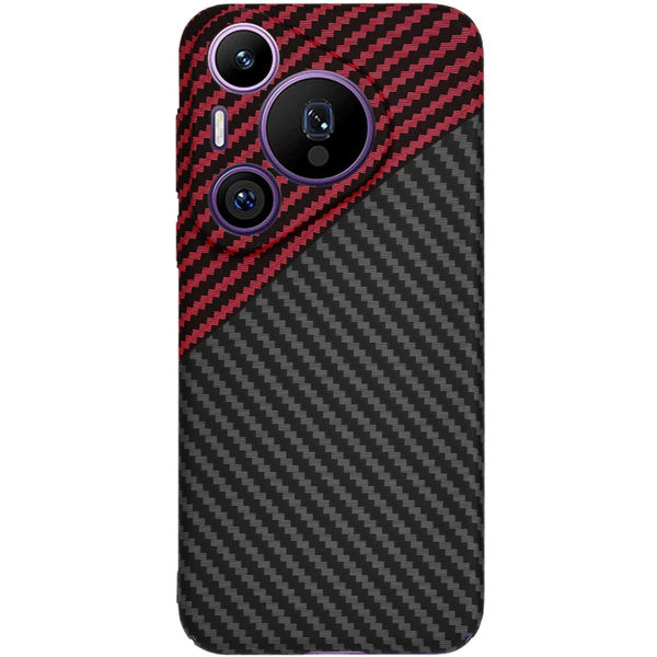 Techsuit - Carbonite FiberShell - Huawei Pura 70 Pro - Red Vortex