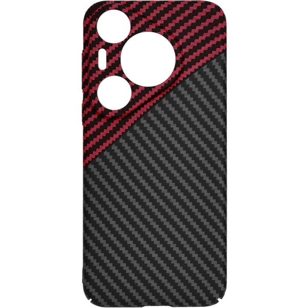 Techsuit - Carbonite FiberShell - Huawei Pura 70 Pro - Red Vortex