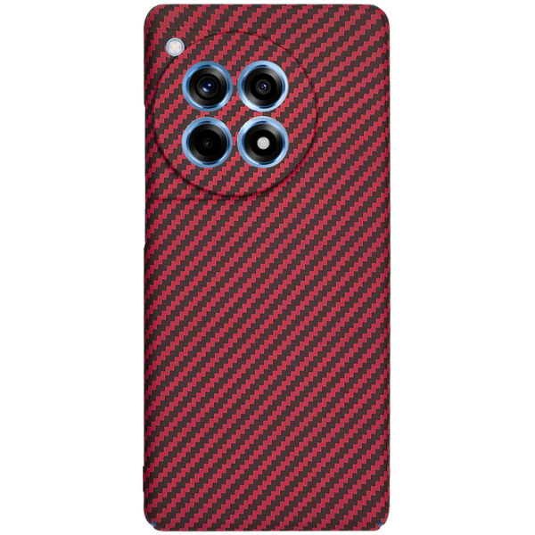 Techsuit - Carbonite FiberShell - OnePlus 12R - Red
