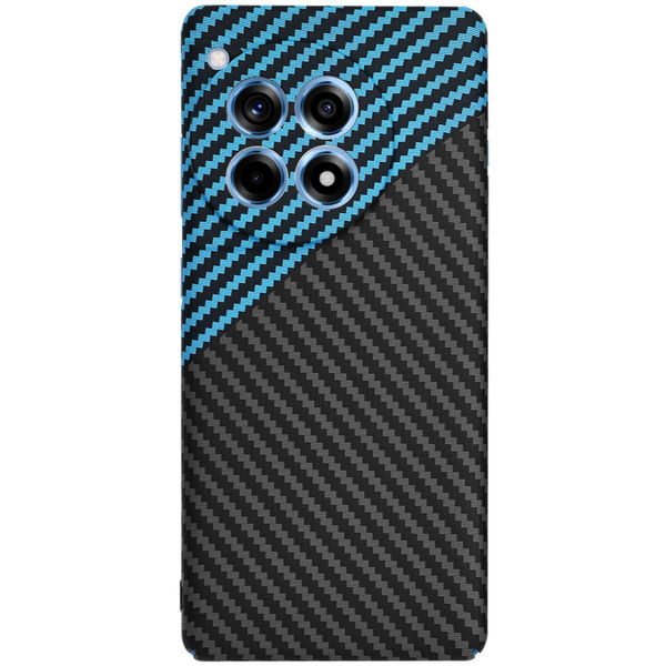 Techsuit - Carbonite FiberShell - OnePlus 12R - Blue Pulse