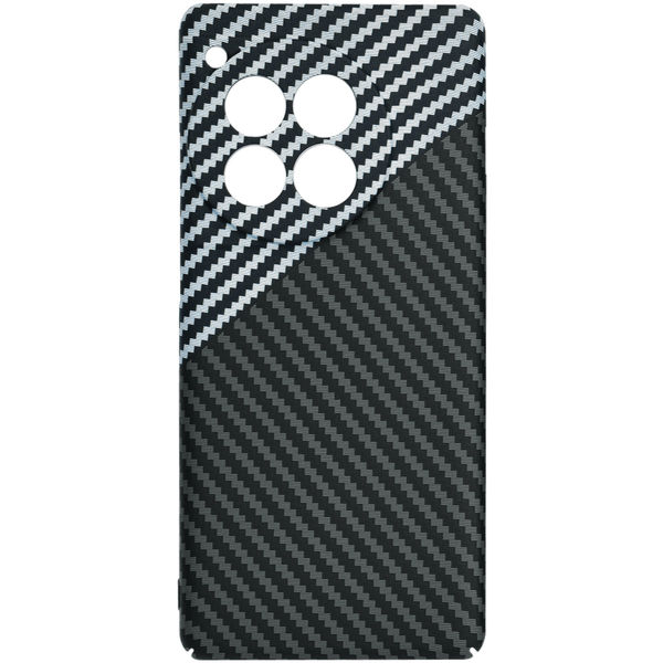 Techsuit - Carbonite FiberShell - OnePlus 12R - Stealth Gray