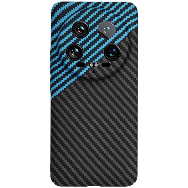 Techsuit - Carbonite FiberShell - Xiaomi 14 Ultra - Blue Pulse