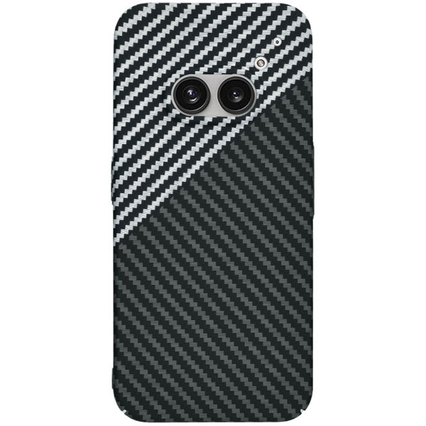 Techsuit - Carbonite FiberShell - Nothing Phone (2a) / (2a) Plus - Stealth Gray