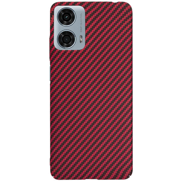 Techsuit - Carbonite FiberShell - Motorola Moto G24 Power - Red