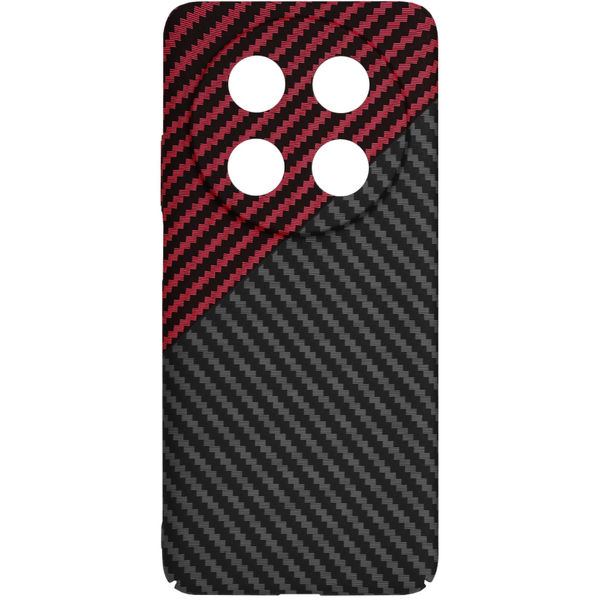 Techsuit - Carbonite FiberShell - Huawei nova 12i / 13i - Red Vortex