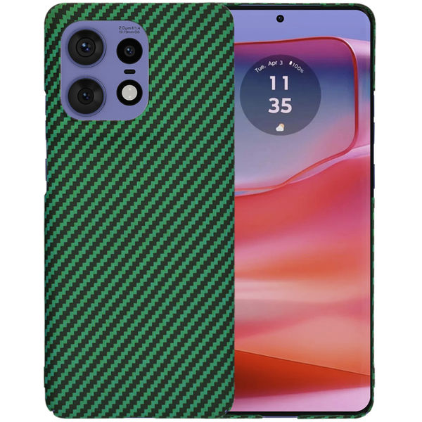 Techsuit - Carbonite FiberShell - Motorola Edge 50 Pro - Green