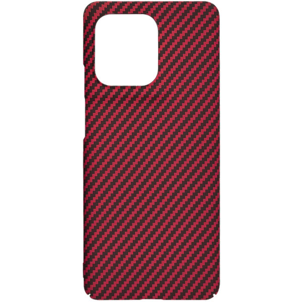Techsuit - Carbonite FiberShell - Motorola Edge 50 Pro - Red