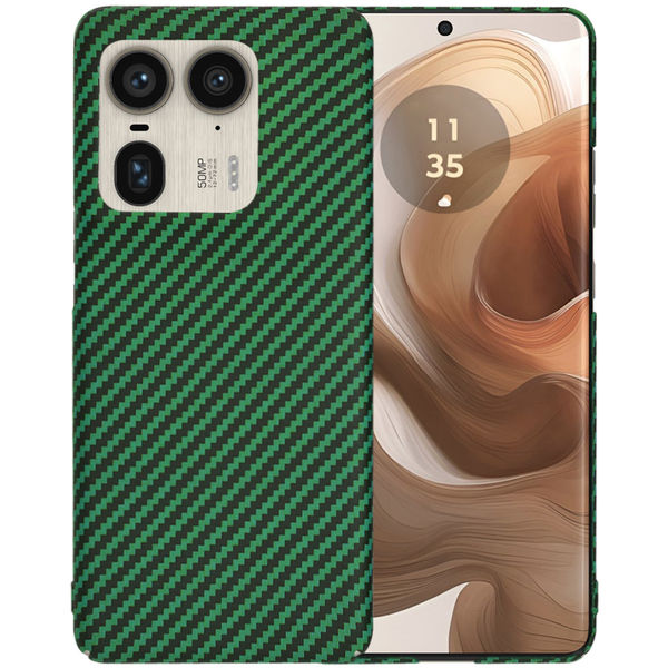 Techsuit - Carbonite FiberShell - Motorola Edge 50 Ultra - Green