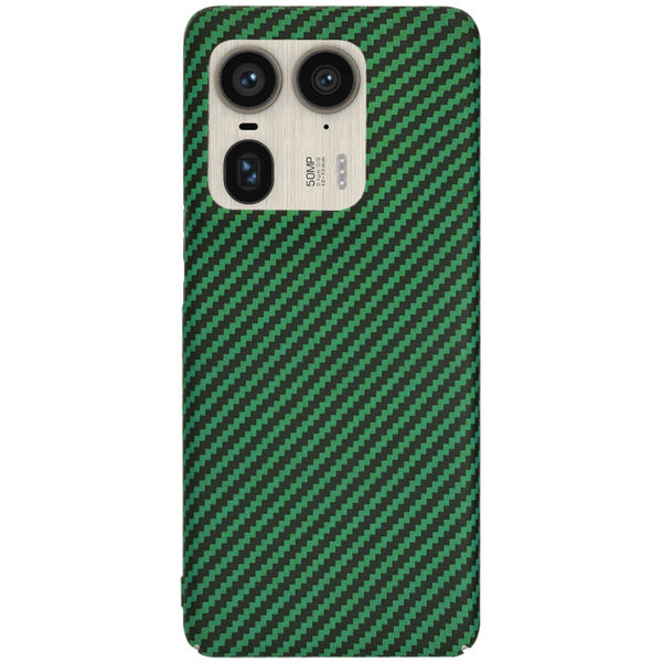 Techsuit - Carbonite FiberShell - Motorola Edge 50 Ultra - Green