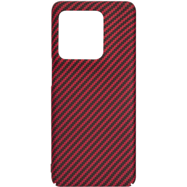 Techsuit - Carbonite FiberShell - Motorola Edge 50 Ultra - Red