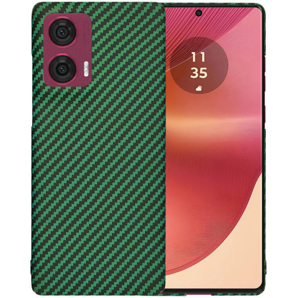 Techsuit - Carbonite FiberShell - Motorola Edge 50 Fusion - Green