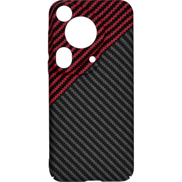 Techsuit - Carbonite FiberShell - Huawei Pura 70 Ultra - Red Vortex