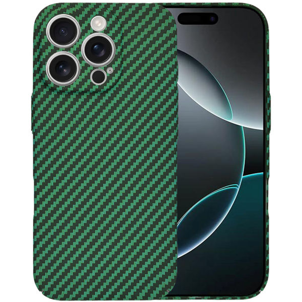 Techsuit - Carbonite FiberShell - iPhone 16 Pro - Green
