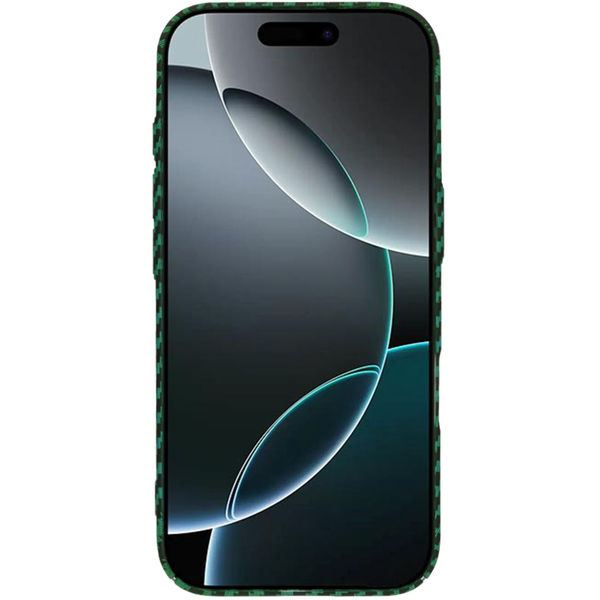Techsuit - Carbonite FiberShell - iPhone 16 Pro - Green