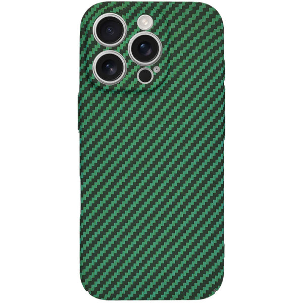 Techsuit - Carbonite FiberShell - iPhone 16 Pro - Green