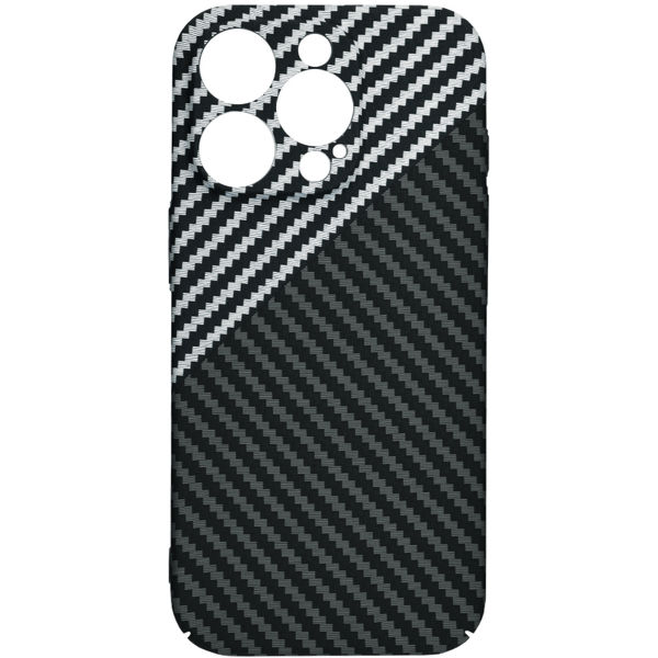 Techsuit - Carbonite FiberShell - iPhone 16 Pro - Stealth Gray