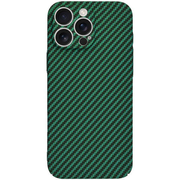 Techsuit - Carbonite FiberShell - iPhone 16 Pro Max - Green