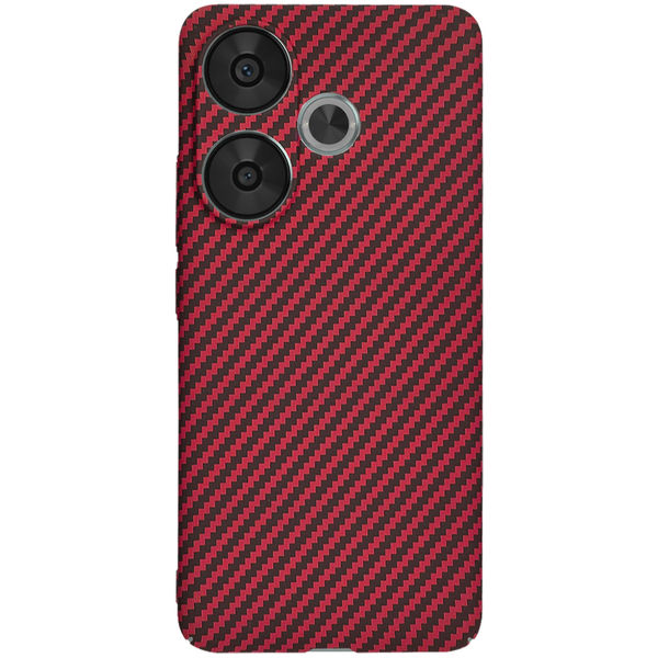Techsuit - Carbonite FiberShell - Xiaomi Poco F6 - Red