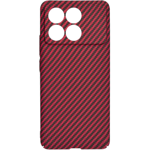 Techsuit - Carbonite FiberShell - Xiaomi Poco F6 Pro - Red