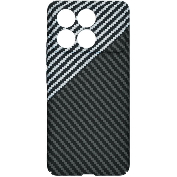 Techsuit - Carbonite FiberShell - Xiaomi Poco F6 Pro - Stealth Gray