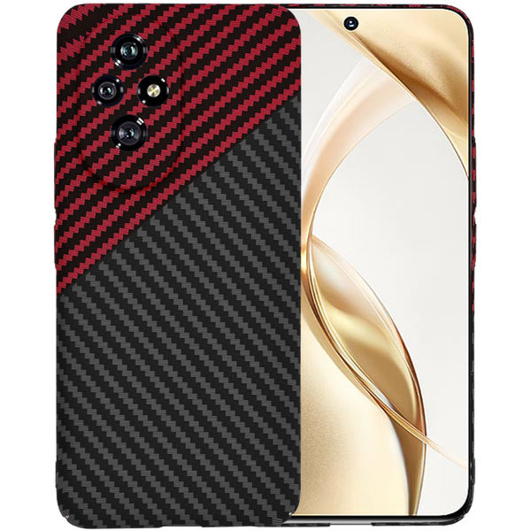 Techsuit - Carbonite FiberShell - Honor 200 - Red Vortex